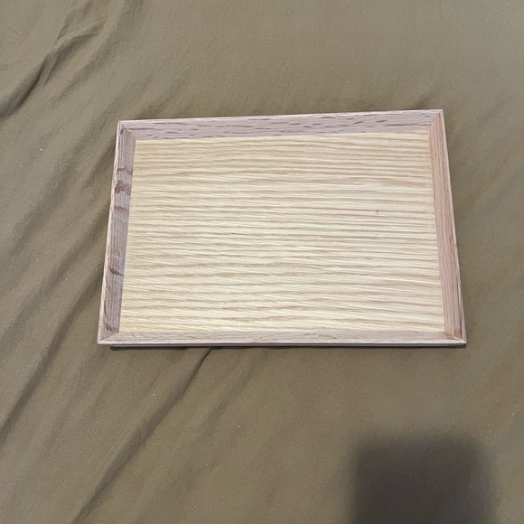 Muji Wooden Rectangular Tray - Picture 2 of 2